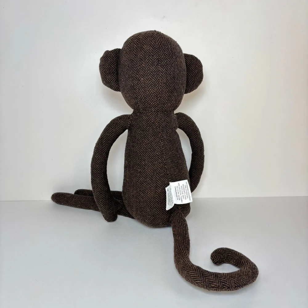 Pillow Fort Brown Figural Plush Monkey Throw‎ Pillow Toy Target